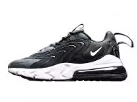 nike air max 270 react eng pas cher homme top black